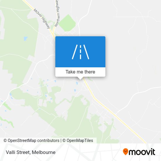 Valli Street map