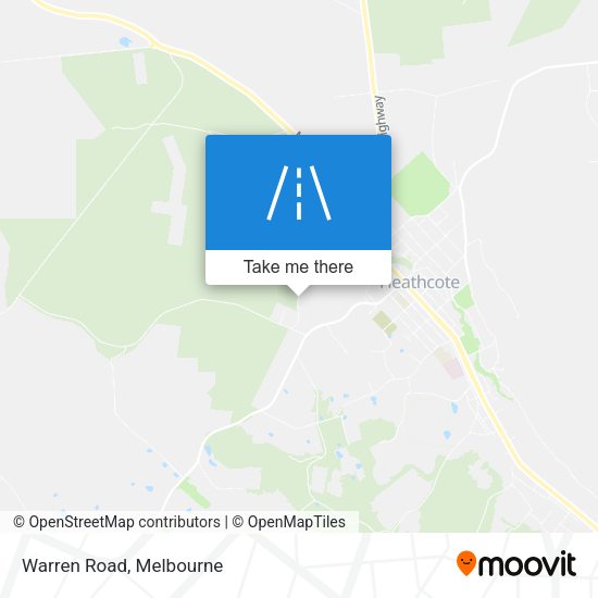 Warren Road map