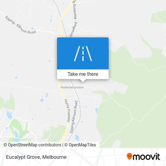 Eucalypt Grove map