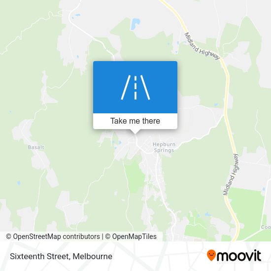 Sixteenth Street map