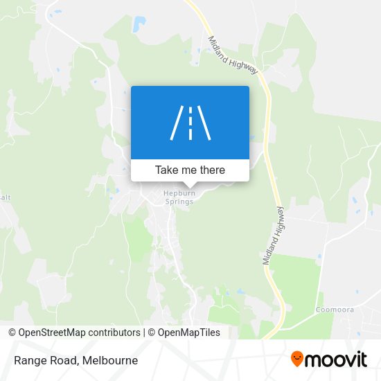 Range Road map