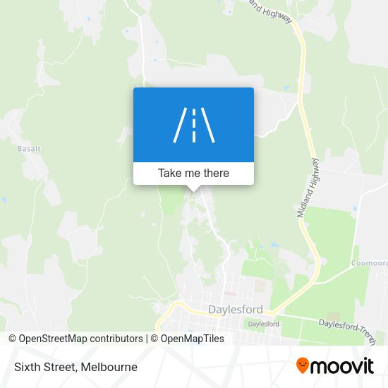 Sixth Street map