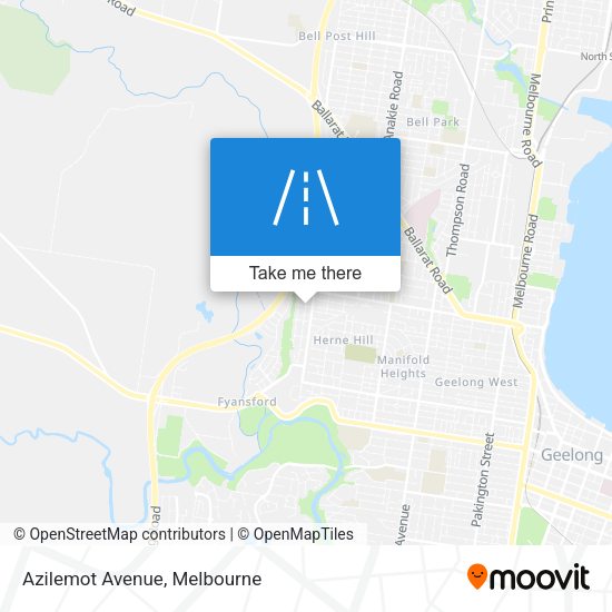 Azilemot Avenue map