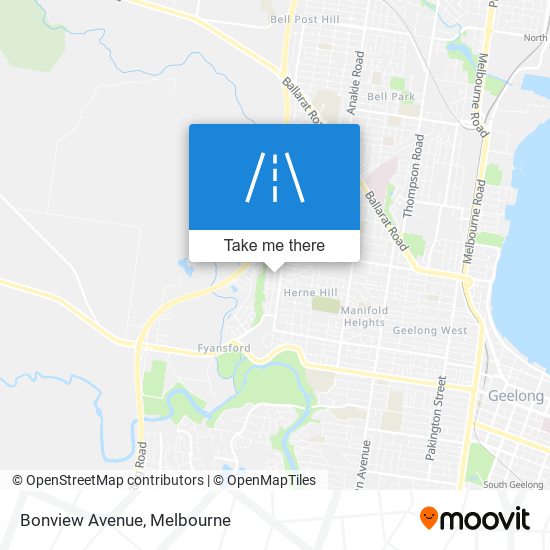 Bonview Avenue map