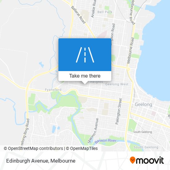 Edinburgh Avenue map