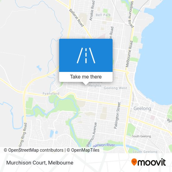 Murchison Court map
