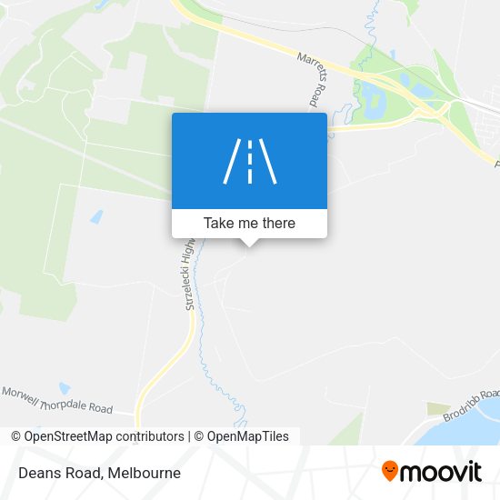 Deans Road map