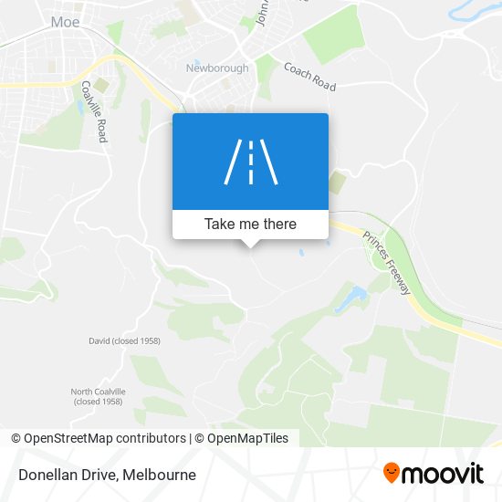 Donellan Drive map