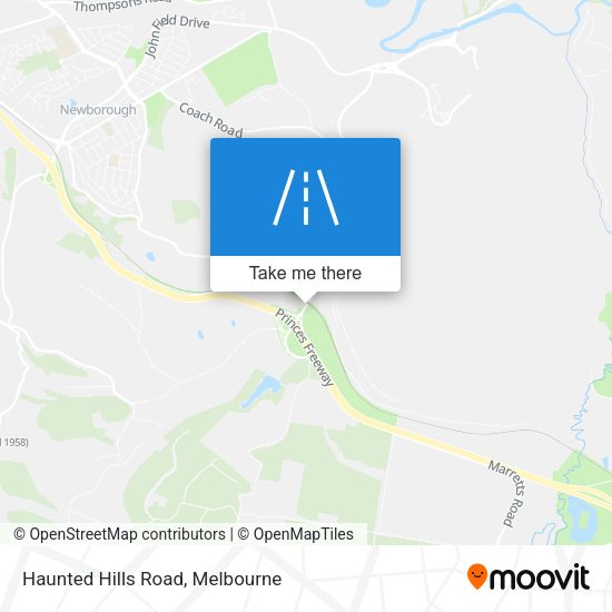 Haunted Hills Road map