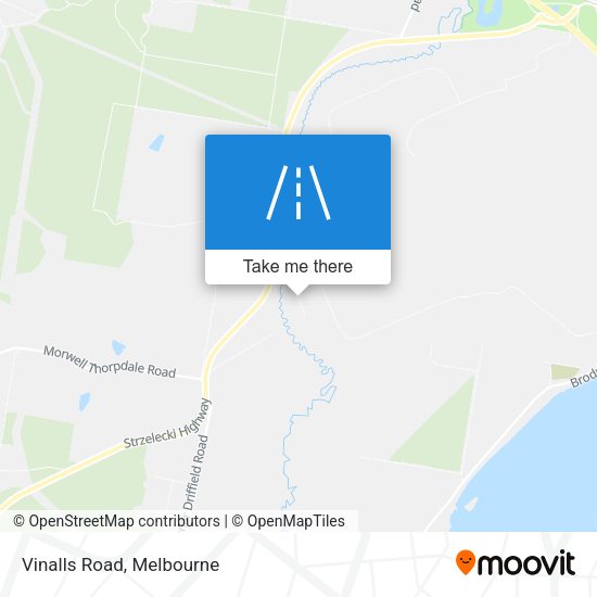Vinalls Road map