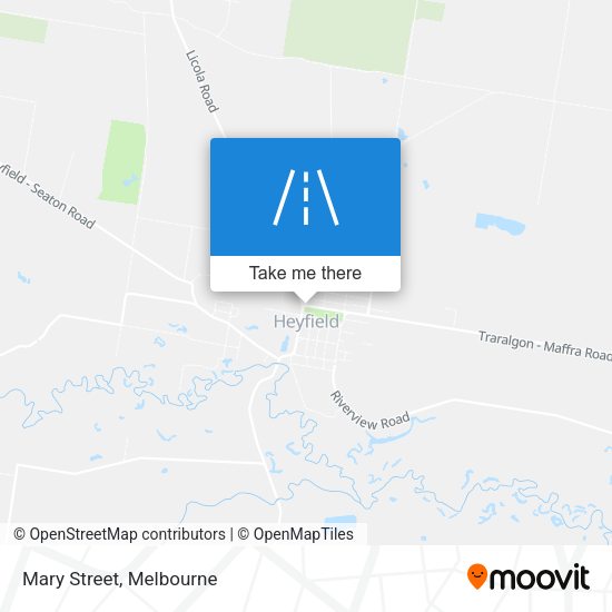 Mary Street map