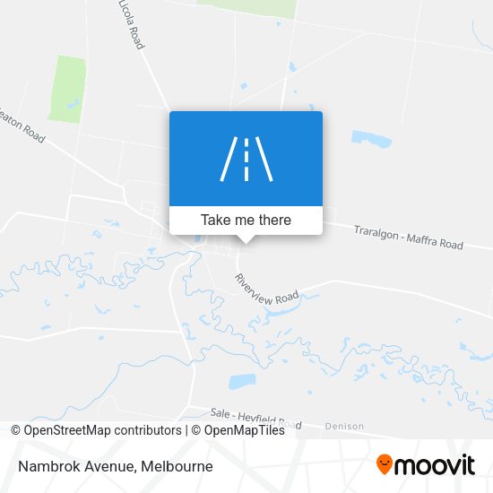 Nambrok Avenue map