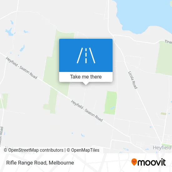 Mapa Rifle Range Road