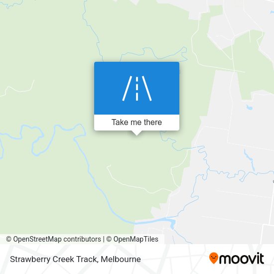 Strawberry Creek Track map