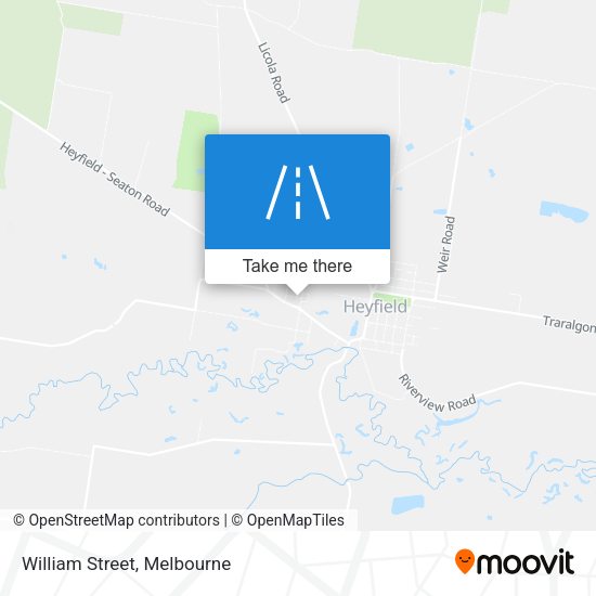 William Street map
