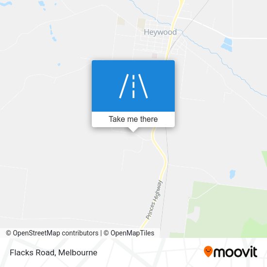 Flacks Road map