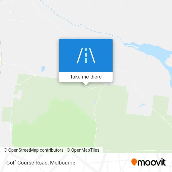 Mapa Golf Course Road