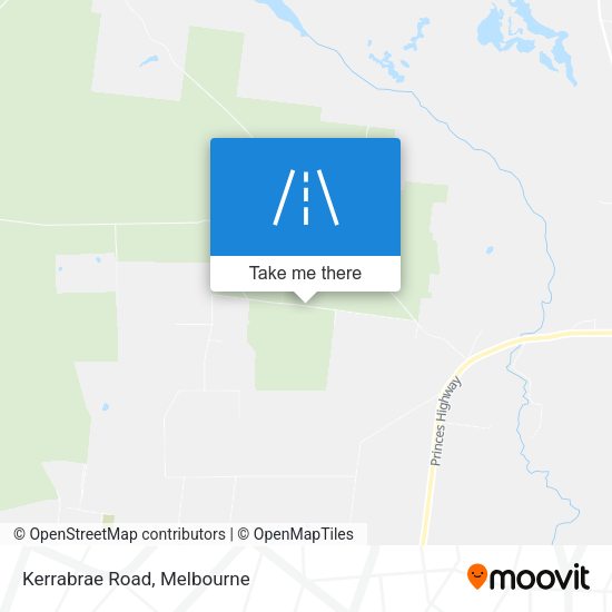 Kerrabrae Road map