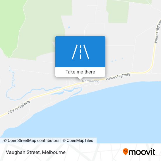 Vaughan Street map