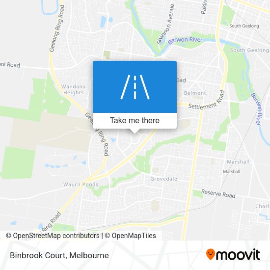Binbrook Court map