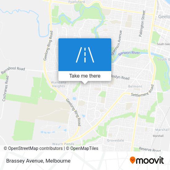 Brassey Avenue map