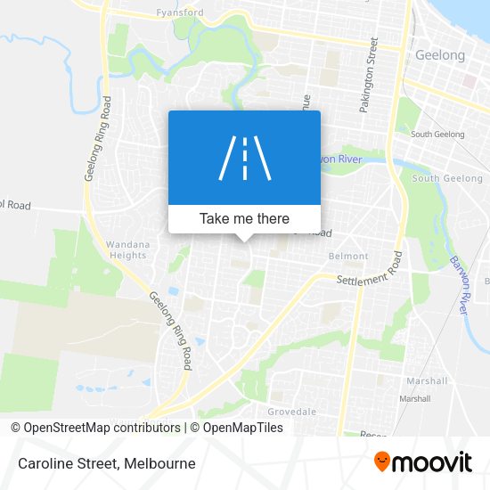 Caroline Street map