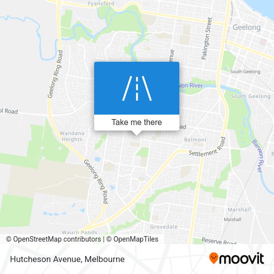 Hutcheson Avenue map