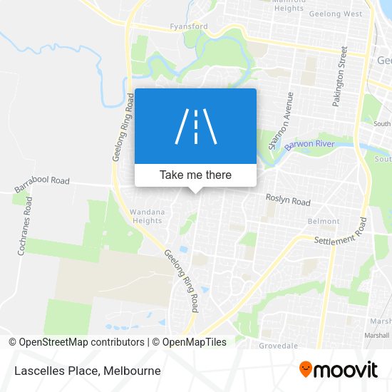 Lascelles Place map