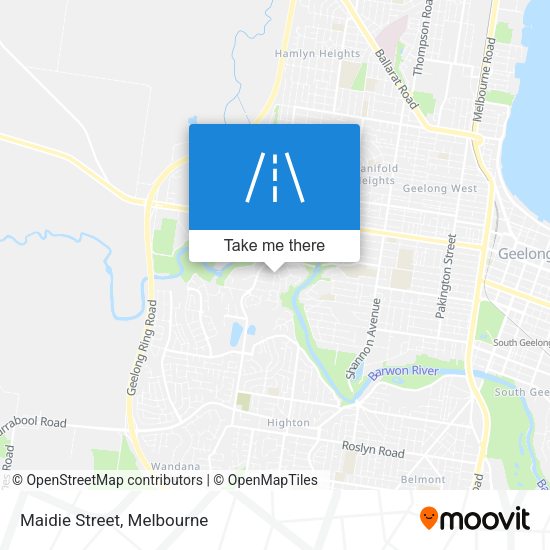 Maidie Street map