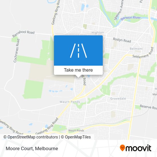 Moore Court map