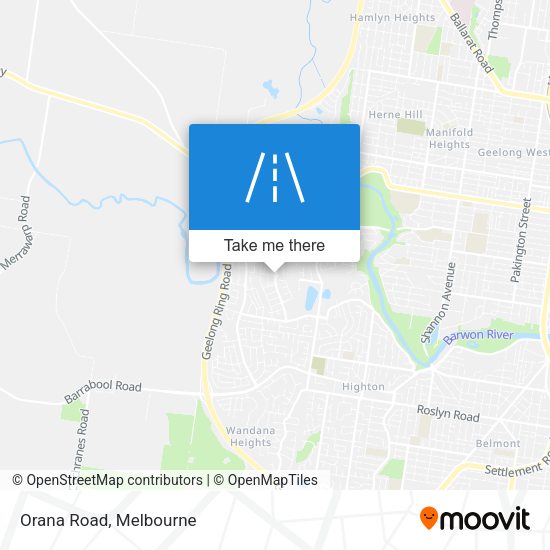 Orana Road map