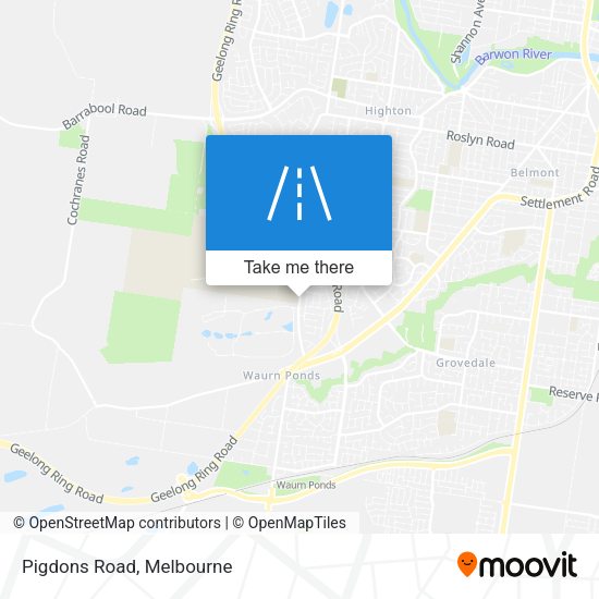 Pigdons Road map