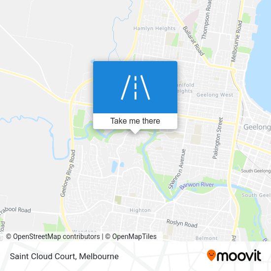 Saint Cloud Court map