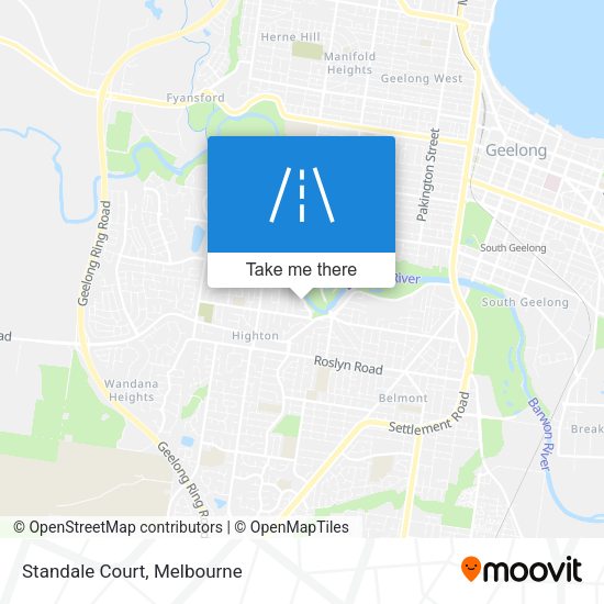 Standale Court map