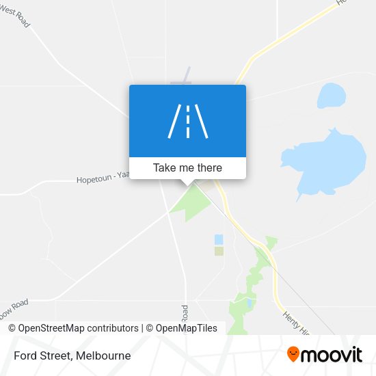 Ford Street map