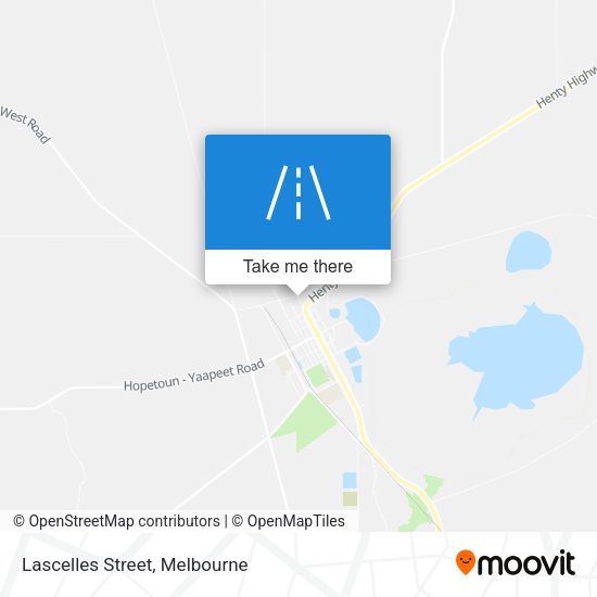 Lascelles Street map
