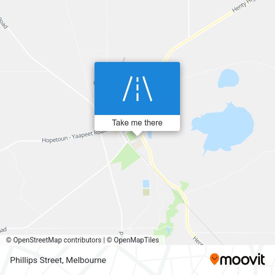 Phillips Street map