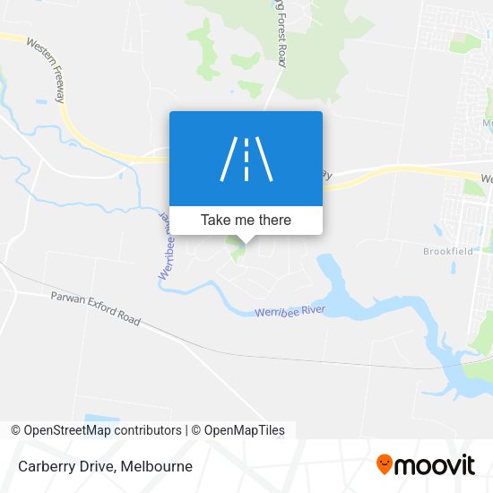 Carberry Drive map