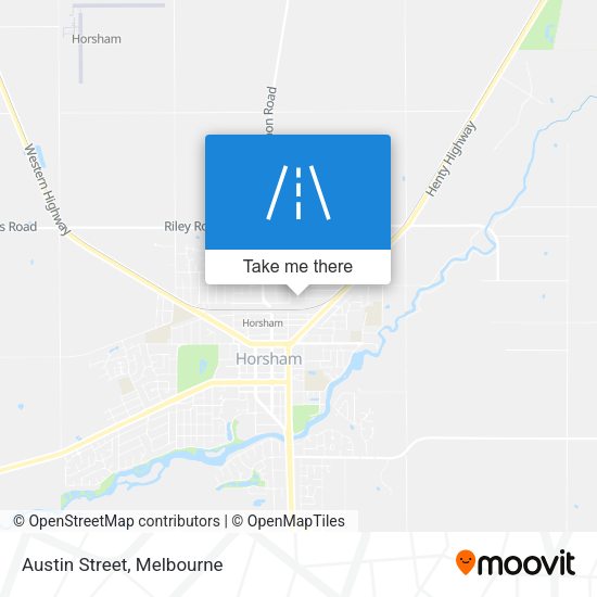 Austin Street map