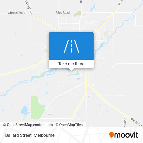 Ballard Street map