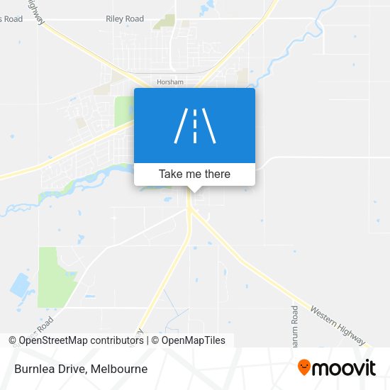 Burnlea Drive map