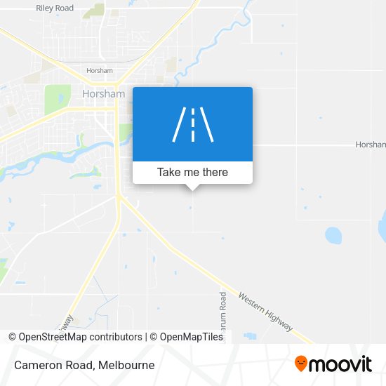 Cameron Road map