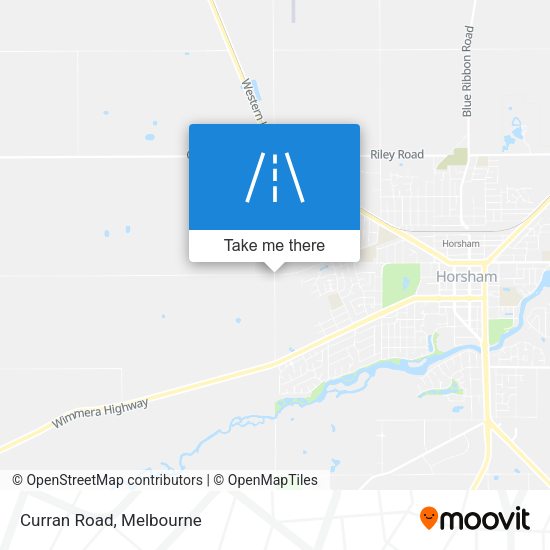 Curran Road map