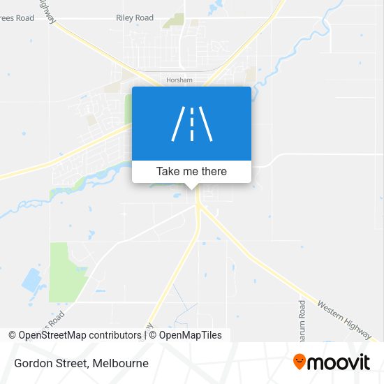 Gordon Street map