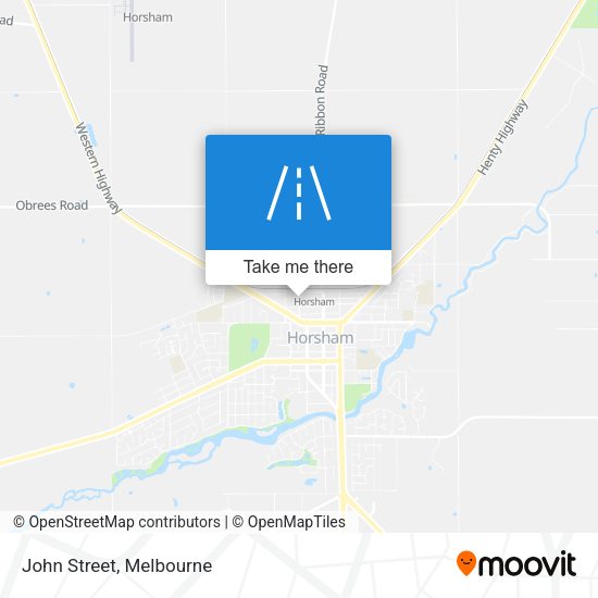 John Street map