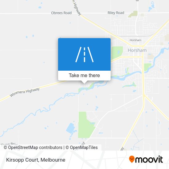 Kirsopp Court map