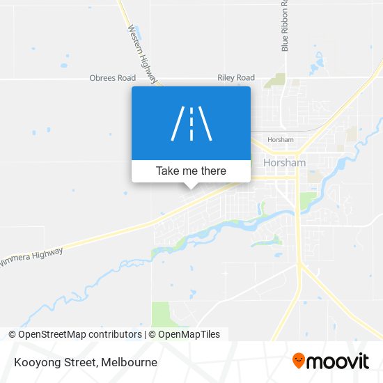 Kooyong Street map