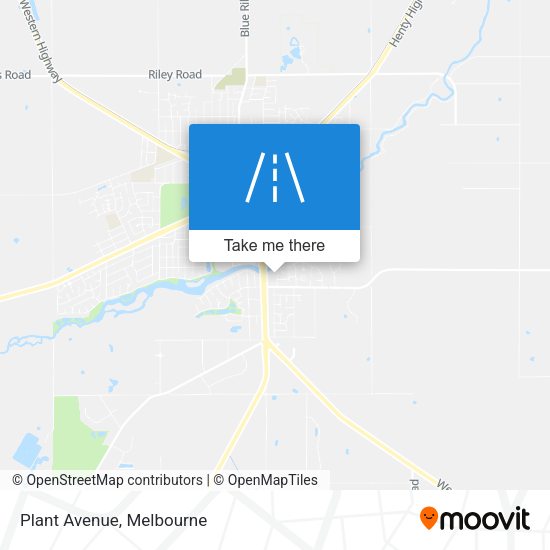 Plant Avenue map
