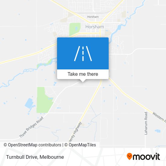 Turnbull Drive map