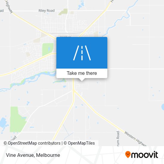 Vine Avenue map